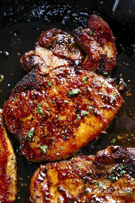Honey garlic pork chops – Artofit