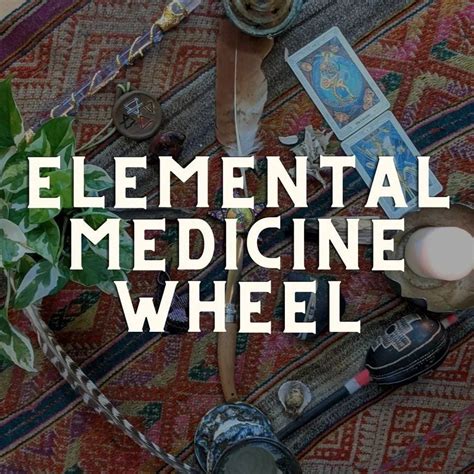 2024 Elemental Medicine Wheel - Earth Air Fire Water Spirit , The Prana ...