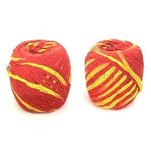 Red Yellow Sacred Thread Moli Mauli Roli India Holy Red Thread Hindu ...