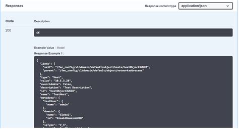 FMC API Explorer 的图像结果