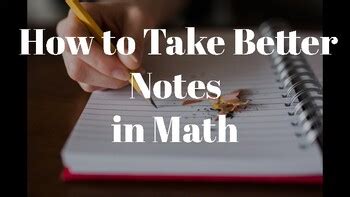 Image result for Take Some Math Notes