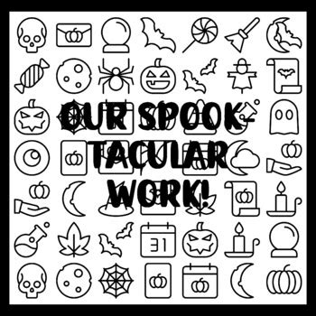 Halloween Collaborative Art Activity, OUR SPOOK-TACULAR WORK! 3 by 3 ...