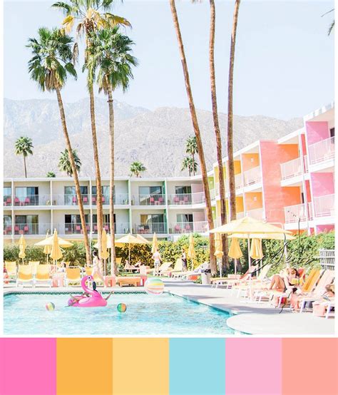 Pin by Ashley Poe Design on Palm Springs Nursery | Color palette pink ...