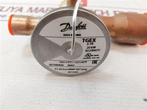 Danfoss Tgex Thermostatic Expansion Valve – Aeliya Marine Tech