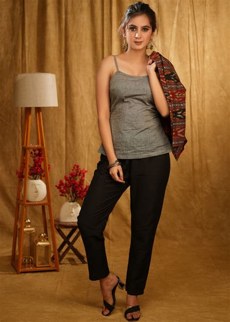 Grey Border Ikat Jacket with Grey Inner – Sujatra