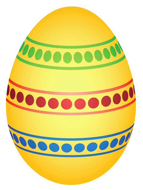 Yellow Easter Egg