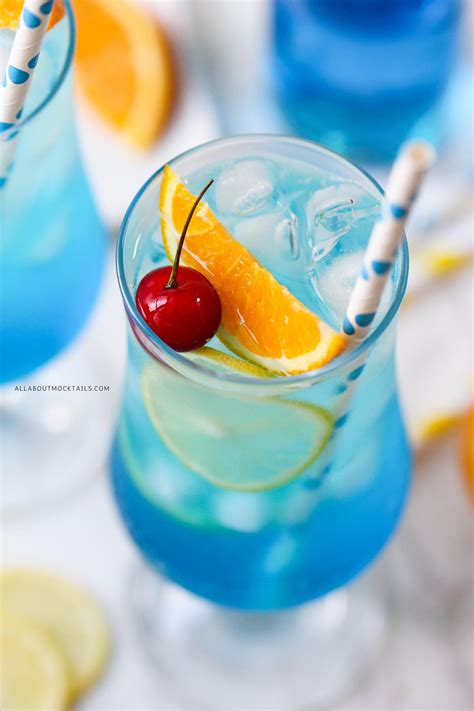 Blue Curacao Mocktail (Blue Mocktail)