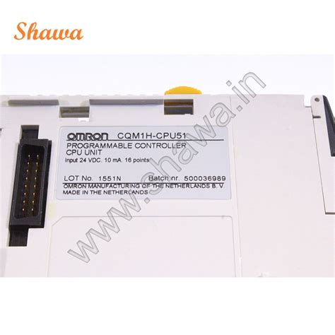 OMRON CQM1H-CPU51 High-Speed CPU Unit – CQM1H PLC Series