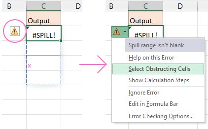 Excel Spill Functions 的图像结果