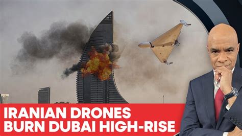 Dubai High-Rise In Creek Harbour Engulfs in Fire After Iranian Drone ...