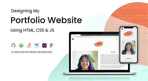 HTML CSS JS Portfolio Website 的图像结果