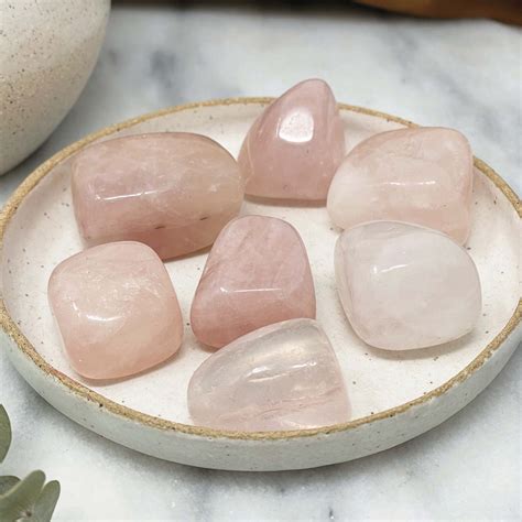 Rose quartz polished stone online