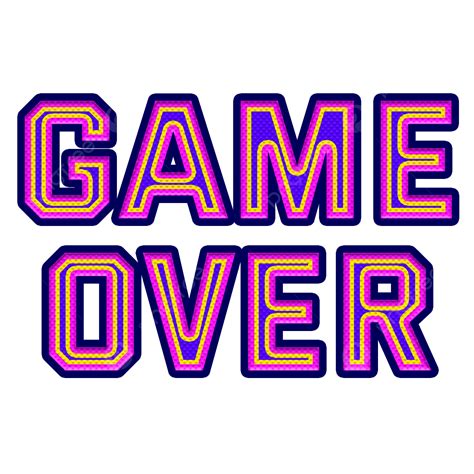 Image result for Game Over PNG