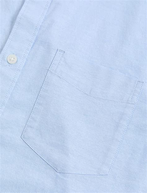 Easy Iron Pure Cotton Oxford Shirt