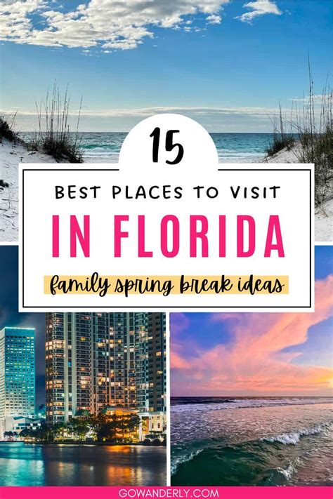 Florida Spring Break Destinations 的图像结果