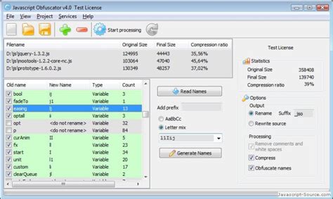JavaScript Obfuscator 的图像结果