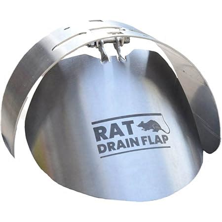 Rat Drain Flap 4" /100mm Non Return Valve : Amazon.in: Home Improvement