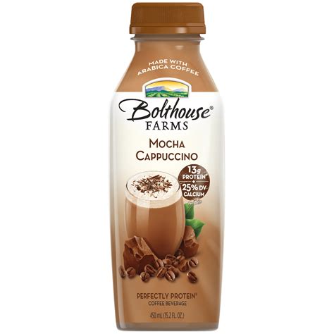 Bolthouse Farms Protein-Ready Mocha Cappuccino, 15.2 Ounces Pack of 6 ...