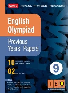 MTG English (IEO) Olympiad Previous Years Papers with Mock Test Papers ...
