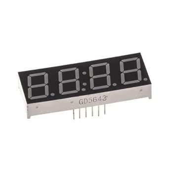 4 digit 7 segment clock led display : Amazon.in: Home & Kitchen