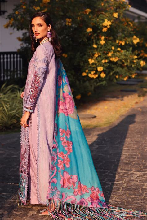 Afrozeh Luxury Embroidered Lawn Chrysa – AL LIBAASH