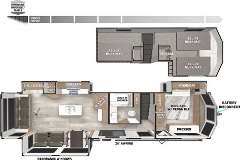 Forest River Wildwood Floor Plans