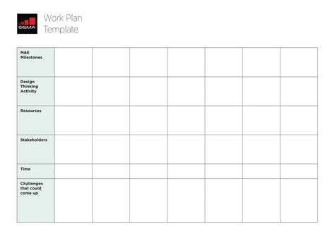 Creating a Work Plan 的图像结果