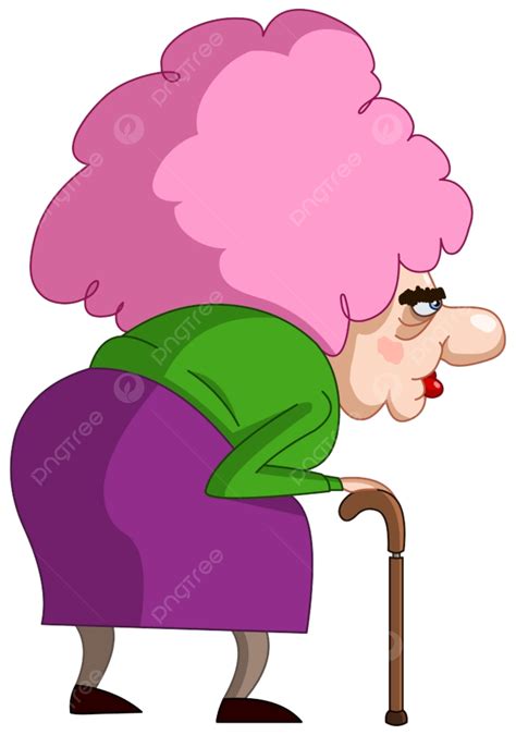 Mean Old Lady Clipart