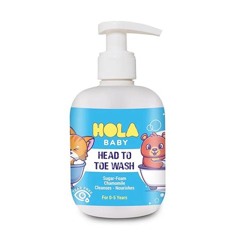Amazon.in: Buy Hola Baby Head to Toe Wash for delicate scalp and skin ...