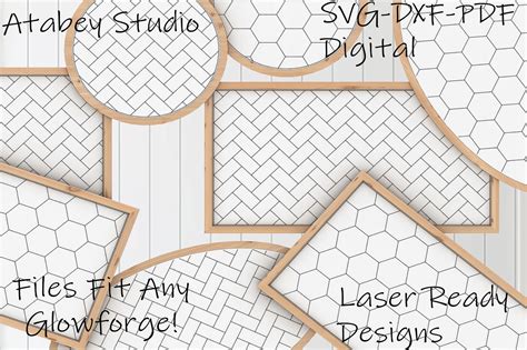 Patterns Herringbone Subway Tile Hexagon · Creative Fabrica