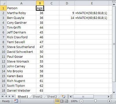 Image result for Excel Match Function Tutorial