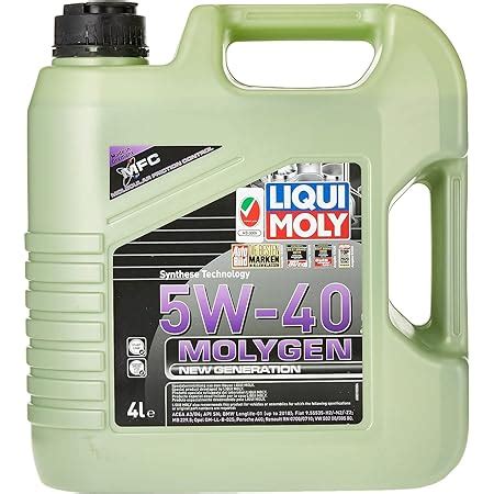 Liqui Moly 8578 Molygen New Generation 5W-40 Fully Synthetic Engine Oil ...