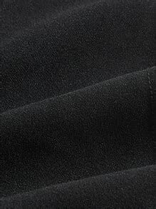 SHEIN MOD Contrast Lace Tie Neck Puff Sleeve Crop Tee | SHEIN USA