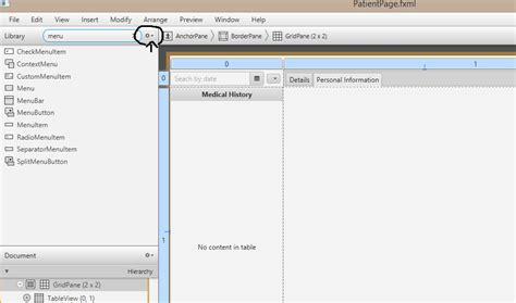 Image result for Menu JavaFX