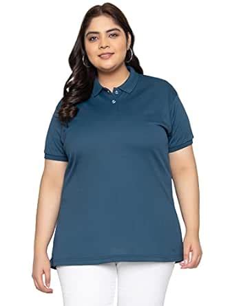 Buy YHA Polo Neck Half Sleeves Women's Tshirts at Amazon.in
