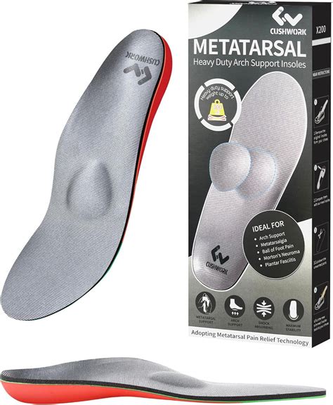 Morton's Neuroma Shoe Inserts for Metatarsalgia,Ball of Foot Pain,Plantar Fasciitis,Metatarsal ...