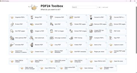 Image result for PDF24 Creator Features