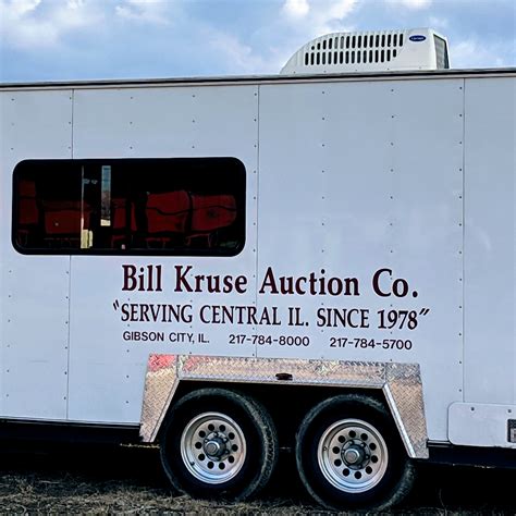 BILL KRUSE AUCTION & REAL ESTATE CO - Gibson City IL - Hours ...