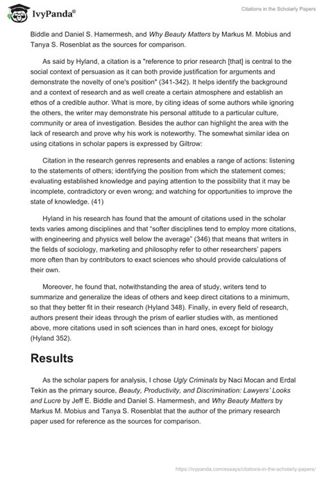 Image result for Paper with Citations Example