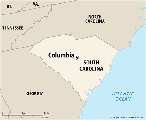 Columbia North Carolina Map Columbia PDF Editable Map, South Carolina
