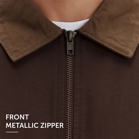 Cotton Canvas Jacket - Espresso Brown – XYXX Apparels