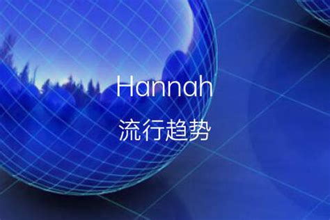 hannah[汉娜,汉纳]英文名的中文翻译意思、发音来源-千代英文名