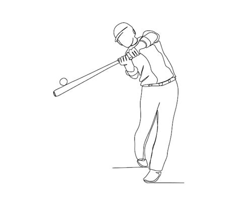 Continuous Line Drawing Baseball 的图像结果