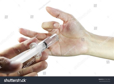 Trigger Finger Injection Therapy Trigger Finger Stock Photo (Edit Now) 671871826