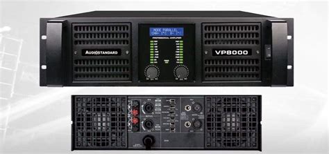 audiostandard vp8000 Amplifier
