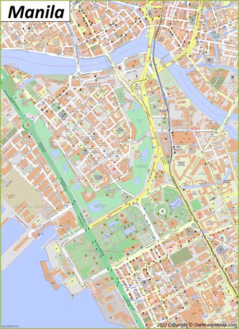 Manila Map | Philippines | Discover Manila with Detailed Maps