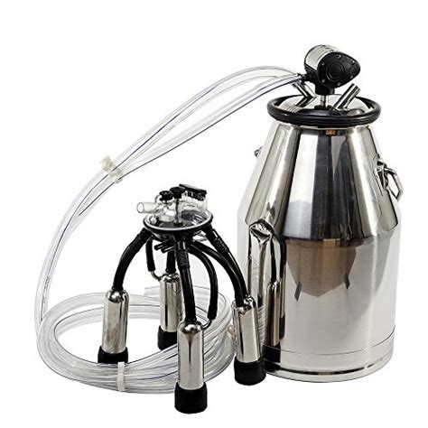 Buy Fencia 25L Stainless Steel Milker Machine Bucket Portable Cow Goat ...