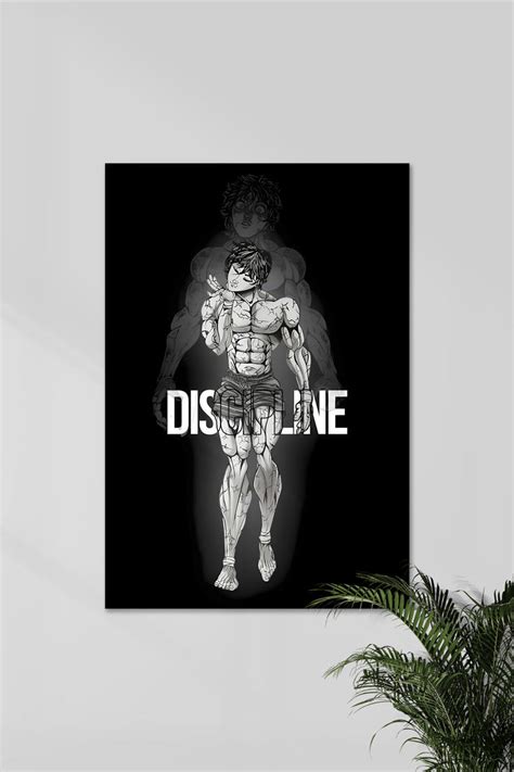 DISCIPLINE | GYM SET | Motivational Poster | Posterized.in