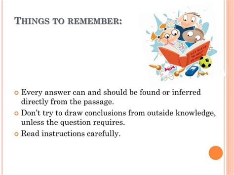 Image result for How to Answer Reading Comprehension Questions