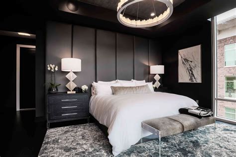 Black Bedroom Design